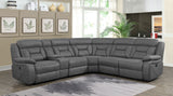 Laf Power Loveseat - Higgins Modular Sectional Laf Power Loveseat Grey