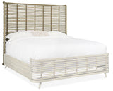 Surfrider California King Rattan Bed - Light Brown | Hooker Furniture