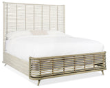 Surfrider California King Rattan Bed - Light Brown | Hooker Furniture