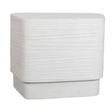 Saltwater Concrete Side Table - White by Uttermost - View 8