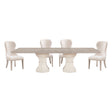 Homelegance Lofton 7 Piece Modern Dining Room Set in Light Gray & White Finish – 6018 Collection - sold by Home Elegance USA
