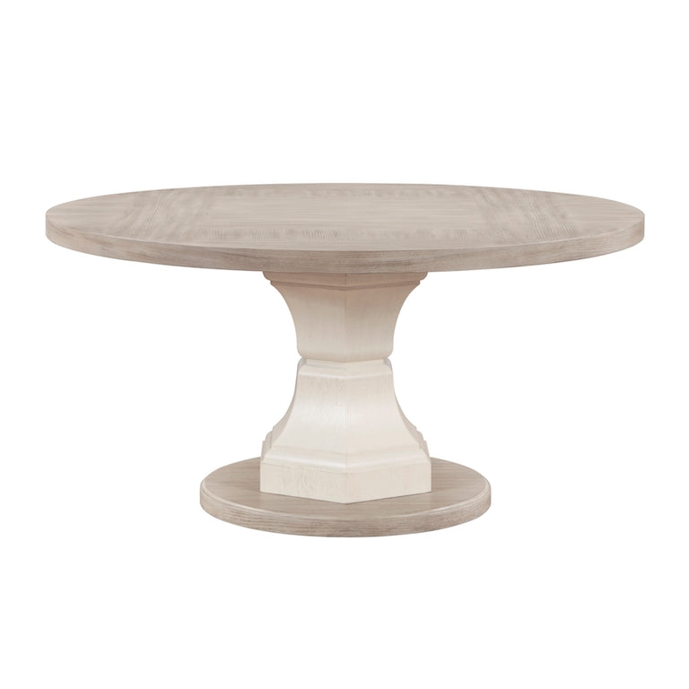 Homelegance Lofton 5 Piece Round Dining Room Set in Light Gray & White Finish – 6018 Collection - Home Elegance USA