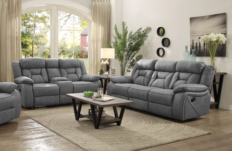 Higgins Upholstered Tufted Living Room Set | Coaster | Home Elegance USA