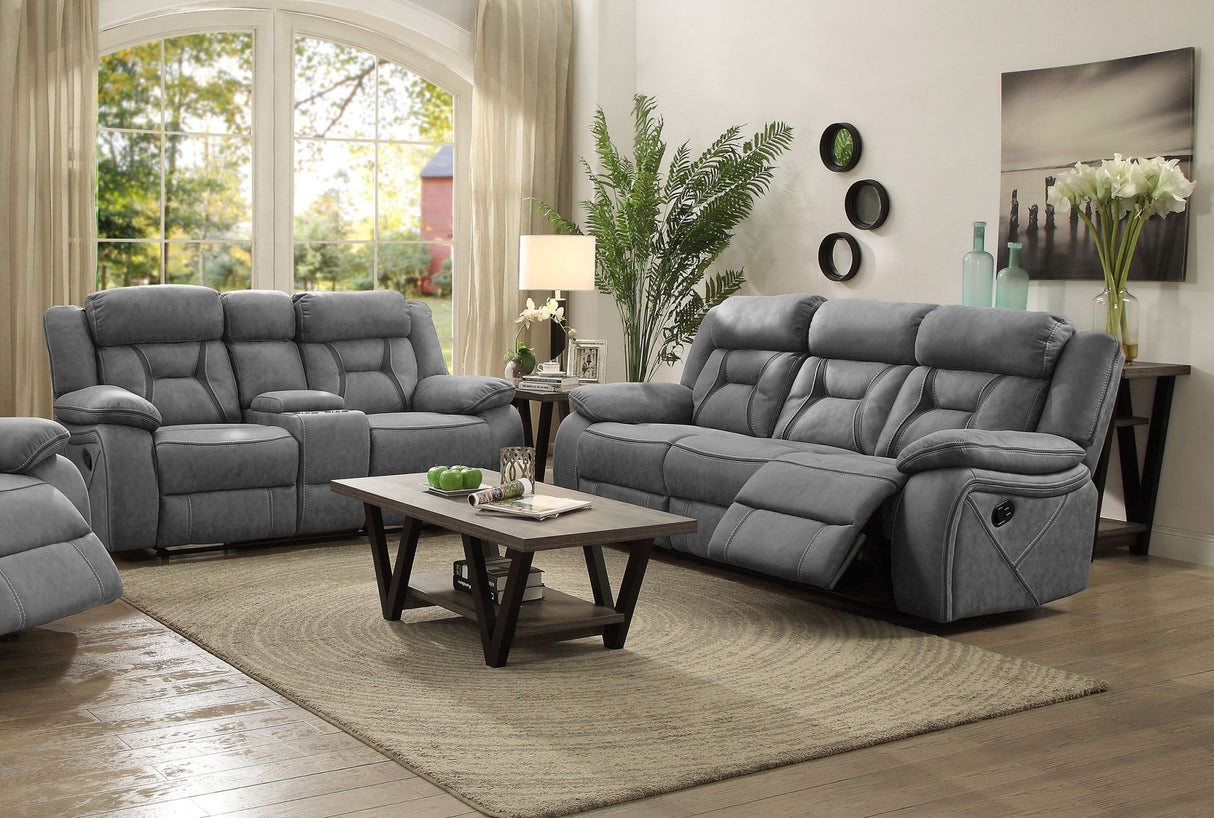 Higgins Upholstered Tufted Living Room Set | Coaster | Home Elegance USA