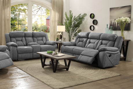 Higgins Upholstered Tufted Living Room Set - 602261 - S2 - image - 2