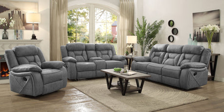 Higgins Upholstered Tufted Living Room Set - 602261 - S3 - image - 1