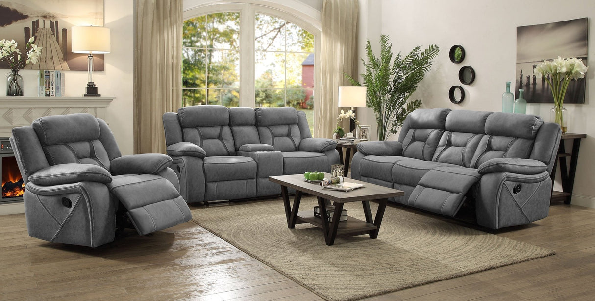 Higgins Upholstered Tufted Living Room Set | Coaster | Home Elegance USA