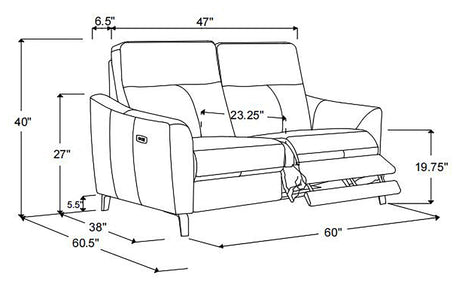 Derek Upholstered Power Living Room Set - 602507P - S2 - image - 16