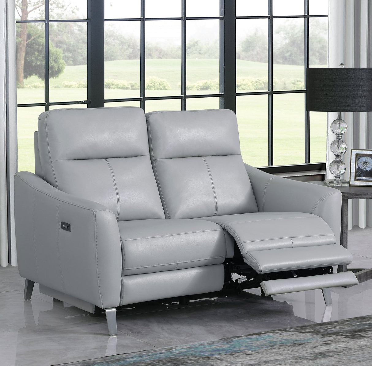 Derek Upholstered Power Loveseat | Coaster | Home Elegance USA