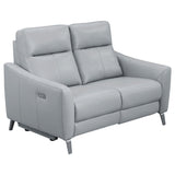 Derek Upholstered Power Loveseat | Coaster | Home Elegance USA