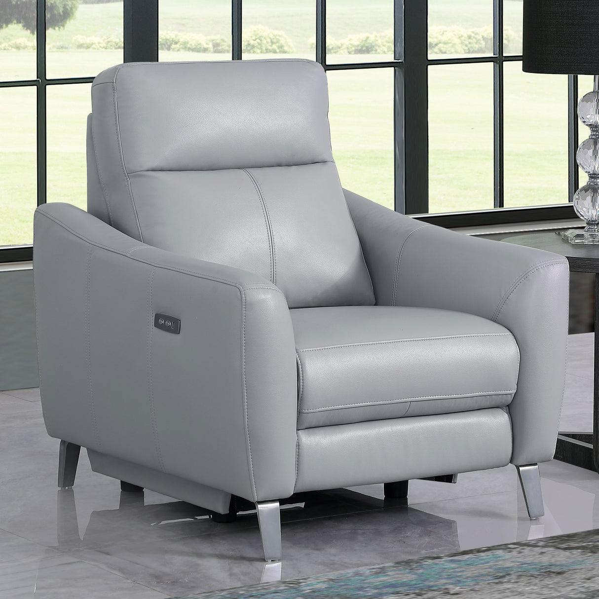 Power Recliner - Derek Upholstered Power Recliner