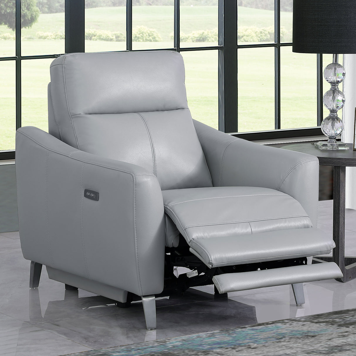 Power Recliner - Derek Upholstered Power Recliner