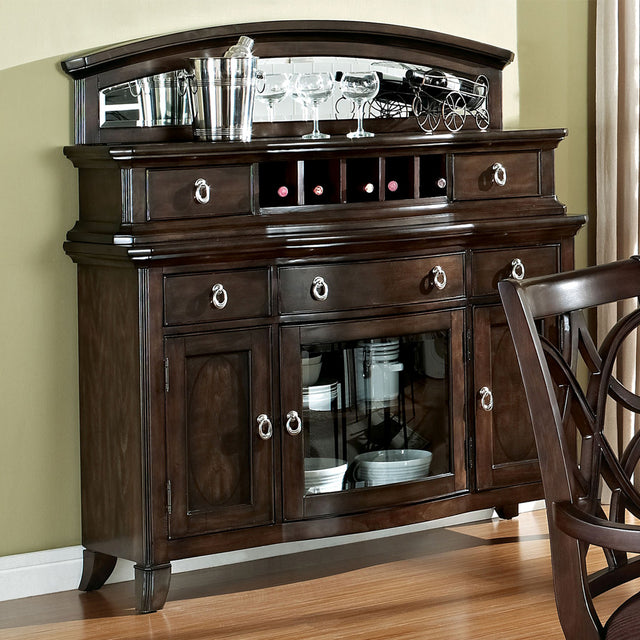 Acme - Keenan Server 60259 Dark Walnut Finish