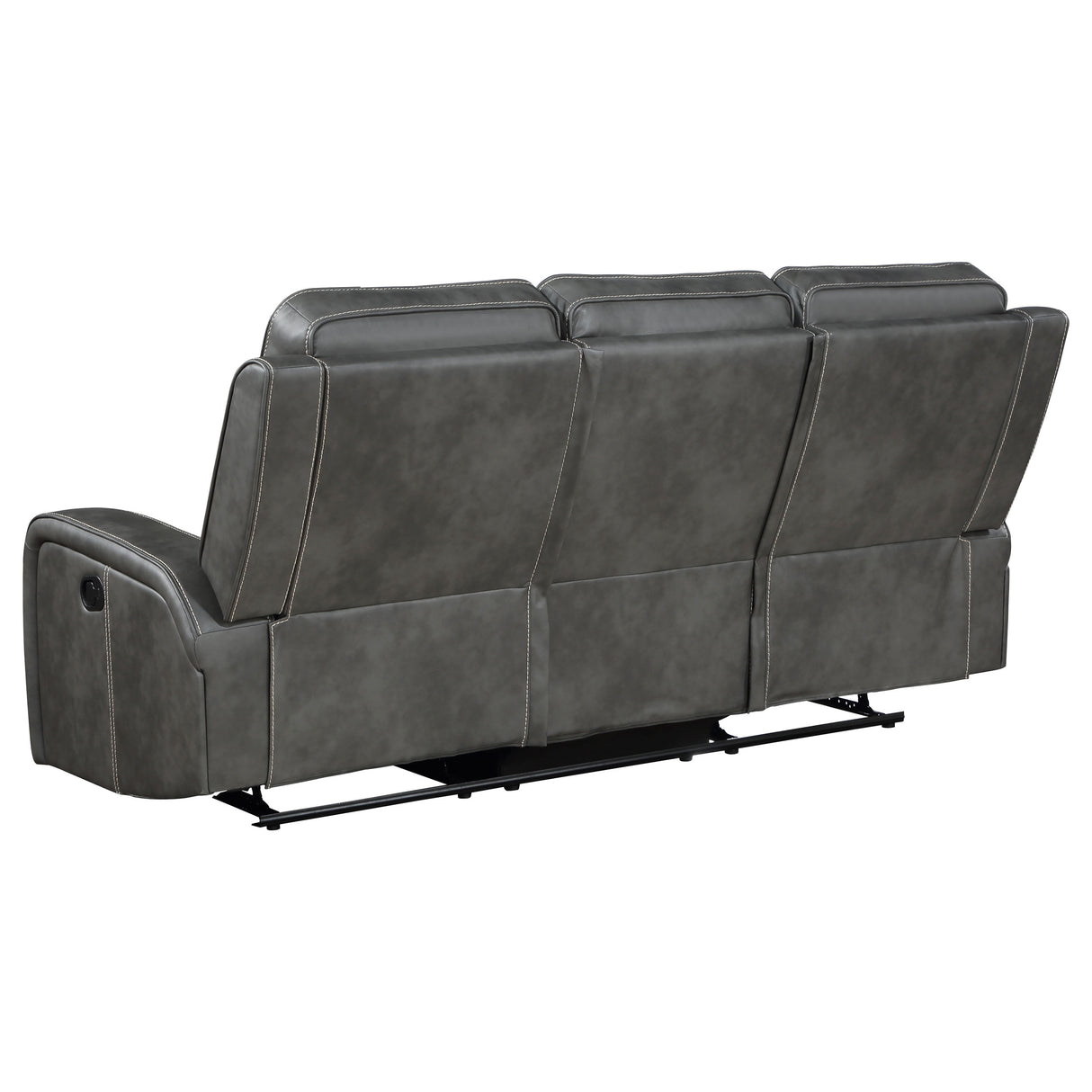 Reclining Sofa 2 Pc Set - Raelynn 2-piece Upholstered Motion Reclining Sofa Set Grey