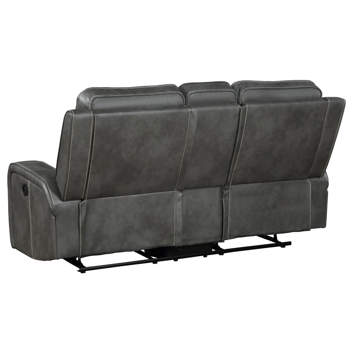 Reclining Sofa 3 Pc Set - Raelynn 3-piece Upholstered Motion Reclining Sofa Set Grey