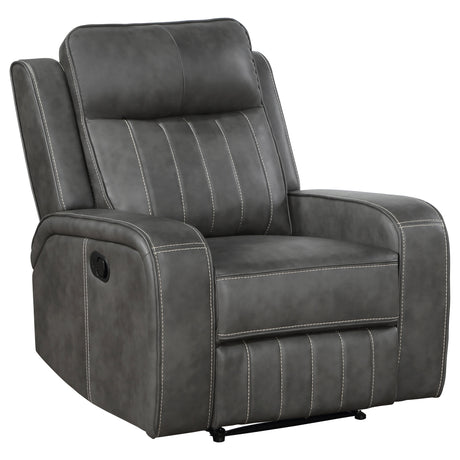 Recliner - Raelynn Upholstered Recliner Chair Grey