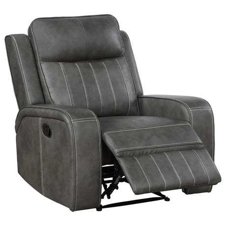 Recliner - Raelynn Upholstered Recliner Chair Grey