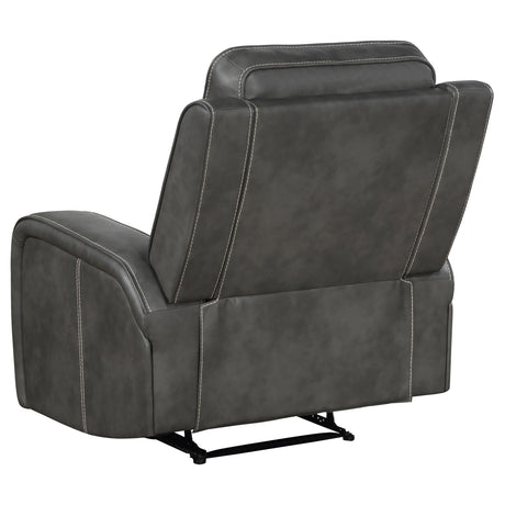 Recliner - Raelynn Upholstered Recliner Chair Grey