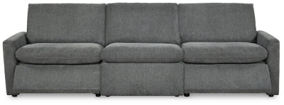 Ashley Granite Hartsdale 60508S11 3 - Piece Power Reclining Sectional Sofa - Chenille;Microfiber - 60508S11 - Home Elegance USA - 1