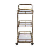 Stassi Serving Cart - Gold by Uttermost - View 4