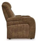 Ashley Brindle Wolfridge PWR Recliner/ADJ Headrest - Faux Leather - 6070313 - Home Elegance USA - 6