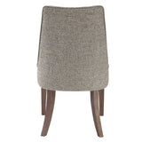 Daxton Armless Chair Earth Tone - Beige / Dark Brown by Uttermost - View 6