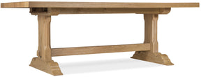 Driftwood Rectangular Dining Table With Two Leaves Buckboard - Light Brown by Hooker Furniture - View 1