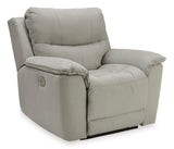 Ashley Fossil Next - Gen Gaucho PWR Recliner/ADJ Headrest - Microfiber - 6080613 - Home Elegance USA - 1