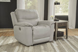 Ashley Fossil Next - Gen Gaucho PWR Recliner/ADJ Headrest - Microfiber - 6080613 - Home Elegance USA - 3