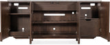 Hooker Furniture Diplomat Credenza with Marble Top – Office Cabinet - Home Elegance USA