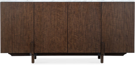 Hooker Furniture Diplomat Credenza with Marble Top – Cabinet - sold by Home Elegance USA