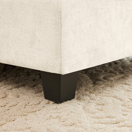 Modular Sectional U Shaped Couch With Ottoman,Soft Chenille Fabric  Tufted Cushion Backrest Design,High-Density Foam Ergonomic design,Elegant Armrests,Easy Install Fits Bedrooms Living Rooms,Beige - sold by Home Elegance USA