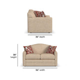 Aggie Fabric Loveseat | Flexsteel