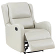 Kelsey Upholstered English Arm Recliner Chair Ivory - sold by Home Elegance USA