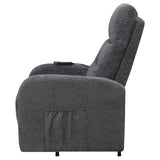 Power Lift Massage Chair - Howie Tufted Upholstered Power Lift Recliner Charcoal