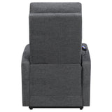 Power Lift Massage Chair - Howie Tufted Upholstered Power Lift Recliner Charcoal