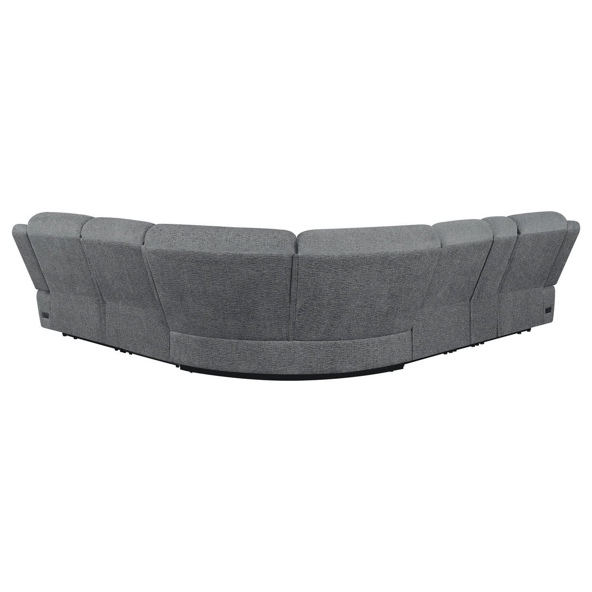 Bahrain 6 - piece Upholstered Power Sectional Charcoal | Coaster | Home Elegance USA