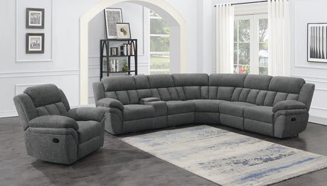 Glider Recliner - Bahrain Upholstered Glider Recliner Charcoal