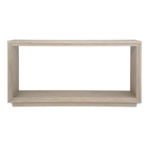 Prism Light Oak Console Table - Gray by Uttermost - View 1