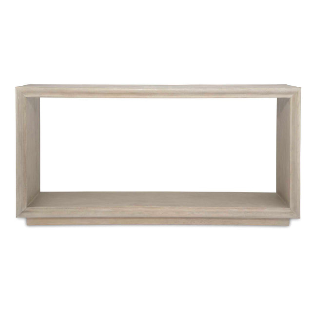 Prism Light Oak Console Table - Gray by Uttermost - View 1