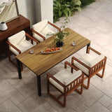 Patio Dining Table and Chairs Set of 5
