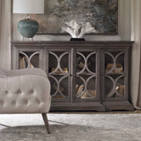 Belino Wooden 4 Door Chest - Dark Brown by Uttermost - View 2