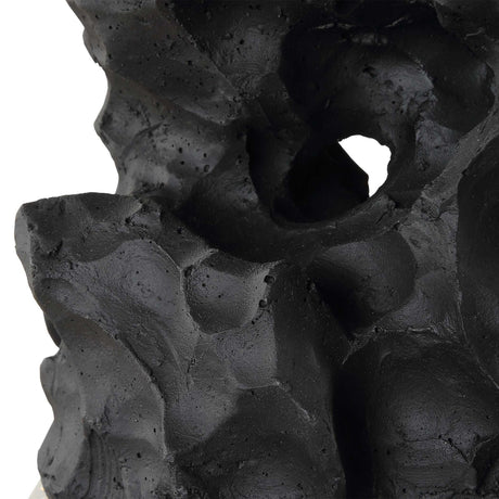 Basalt Black Stone Table Lamp by Uttermost - View 8