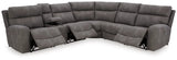 Ashley Slate Next - Gen DuraPella 61003S7 6 - Piece Power Reclining Sectional - 61003S7 - Home Elegance USA - 9