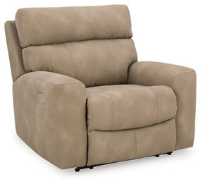 Ashley Sand Next - Gen DuraPella PWR Recliner/ADJ Headrest - Microfiber | Home Elegance USA
