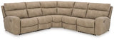 Ashley Sand Next - Gen DuraPella 61004S6 5 - Piece Power Reclining Sectional | Home Elegance USA