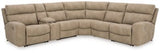 Ashley Sand Next - Gen DuraPella 61004S7 6 - Piece Power Reclining Sectional | Home Elegance USA