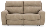 Ashley Sand Next - Gen DuraPella 61004S1 2 - Piece Power Reclining Sectional Loveseat - 61004S1 - Home Elegance USA - 1