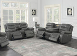 Flamenco 2 - piece Tufted Upholstered Power Living Room Set Charcoal | Coaster | Home Elegance USA