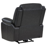 Power Recliner - Sycamore Upholstered Power Recliner Chair Dark Grey